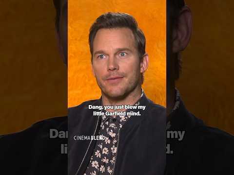 We Convince Chris Pratt That Garfield Is A Thanksgiving Movie