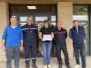 Longuenesse : Les pompiers remercient la boulangerie Louise pour son aide durant les inondations