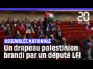 Guerre Israël-Hamas : Un drapeau palestinien brandi par un député LFI à l'Assemblée nationale #short
