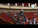 French parliament session suspended as LFI MP raises a Palestinian flag