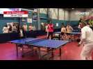 VIDÉO. Flamme olympique : quand la présidente du Département de Maine-et-Loire joue au ping-pong