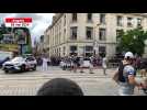 VIDÉO. Flamme olympique à Angers: la pongiste Cynthia Catrouillet à l'honneur boulevard Foch