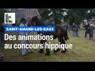 Le 126e concours hippique de Saint-Amand : tronçonneuse, sauts d'obstacles et concours au programme
