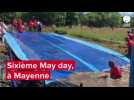 VIDEO. Plus de 2 300 personnes ont franchi les 40 obstacles de la 6e May day à Mayenne