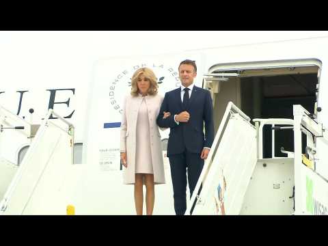 France's Macron arrives in Germany in first state visit in 24 years