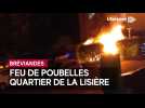 Bréviandes : feu de poubelles dans le quartier de la Lisière