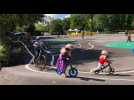 A Quimper, la nouvelle piste d'initiation au vélo attire les enfants