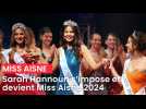 Sarah Hannoun s'impose face à treize autres jeunes femmes et devient Miss Aisne 2024
