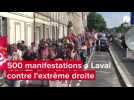 VIDÉO. 500 manifestations mobilisés à Laval, contre l'extrême droite