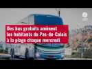 VIDÉO. Des bus gratuits amènent les habitants du Pas-de-Calais à la plage chaque mercredi