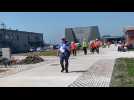 Devant la salle de l'Embarcadère, une toute nouvelle esplanade voit le jour à Boulogne-sur-Mer