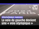 JO de Paris 2024 : La voie de gauche du périph devient une « voie olympique »