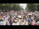 Thousands gather for Mexico City pride parade
