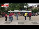 VIDÉO. À Falaise, la place Belle-Croix se transforme en piste de danse
