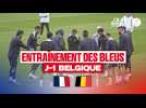 VIDÉO. France - Belgique : l'entraînement des Bleus la veille de faire face aux Diables Rouges