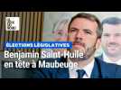 Élections législatives : Benjamin Saint-Huile en tête à Maubeuge