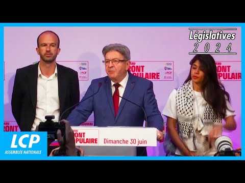 Législatives 2024 : discours de Jean-Luc Mélenchon