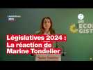 VIDÉO. Législatives 2024 : la réaction de Marine Tondelier du Nouveau Front populaire