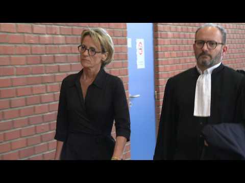 Former mayor of French town arrives at court ahead of drugs hearing