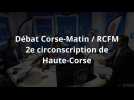Législatives : débat de la 2e circonscription de Haute-Corse