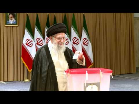 Iran's Supreme leader votes in second round of presidential election