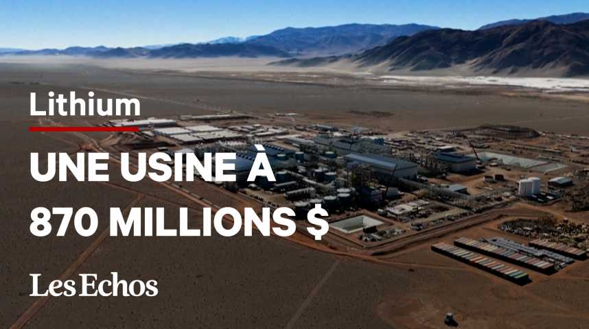 Illustration pour la vidéo Une usine de lithium franco-chinoise « ultra-moderne » inaugurée en Argentine