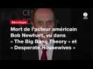 VIDÉO. Mort de l'acteur américain Bob Newhart, vu dans « The Big Bang Theory » et « Desperate Housewives »