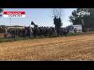 VIDÉO. Cinquante manifestants bloqués par les forces de l'ordre