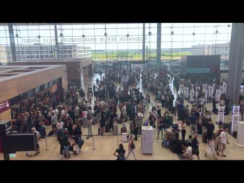 Berlin airport severely disrupted as IT outage hits Germany