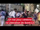 VIDÉO. Un bal et un feu d'artifice pour célébrer le 80e anniversaire de la Libération de Saint-Lô