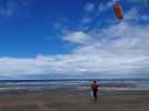 VIDÉO. Une sortie en kitesurf sur la plage de Trouville-sur-Mer