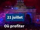 Où voir les concerts du 21 juillet ?