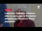 VIDEO. Laurence Tubiana renonce, elle ne sera pas la Première ministre du Nouveau Front populaire