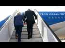 Israeli PM Netanyahu boards plane for Washington