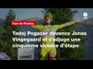 VIDÉO. Tour de France. Tadej Pogacar devance Jonas Vingegaard et s'adjuge une cinquième victoire d'étape