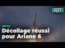 La fusée Ariane 6 a (presque) réussi son vol inaugural