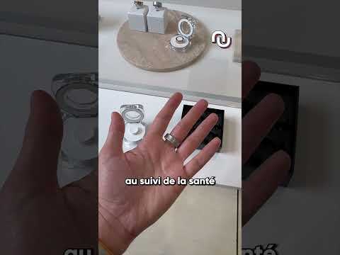 Premier test de la Galaxy Ring, la bague connectée de Samsung #shorts