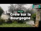 Les images des violents orages de grêle en Bourgogne