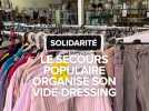 Le secours populaire d'Auch organise son vide-dressing