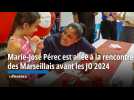 Marie-José Pérec est allée à la rencontre des Marseillais avant les JO 2024