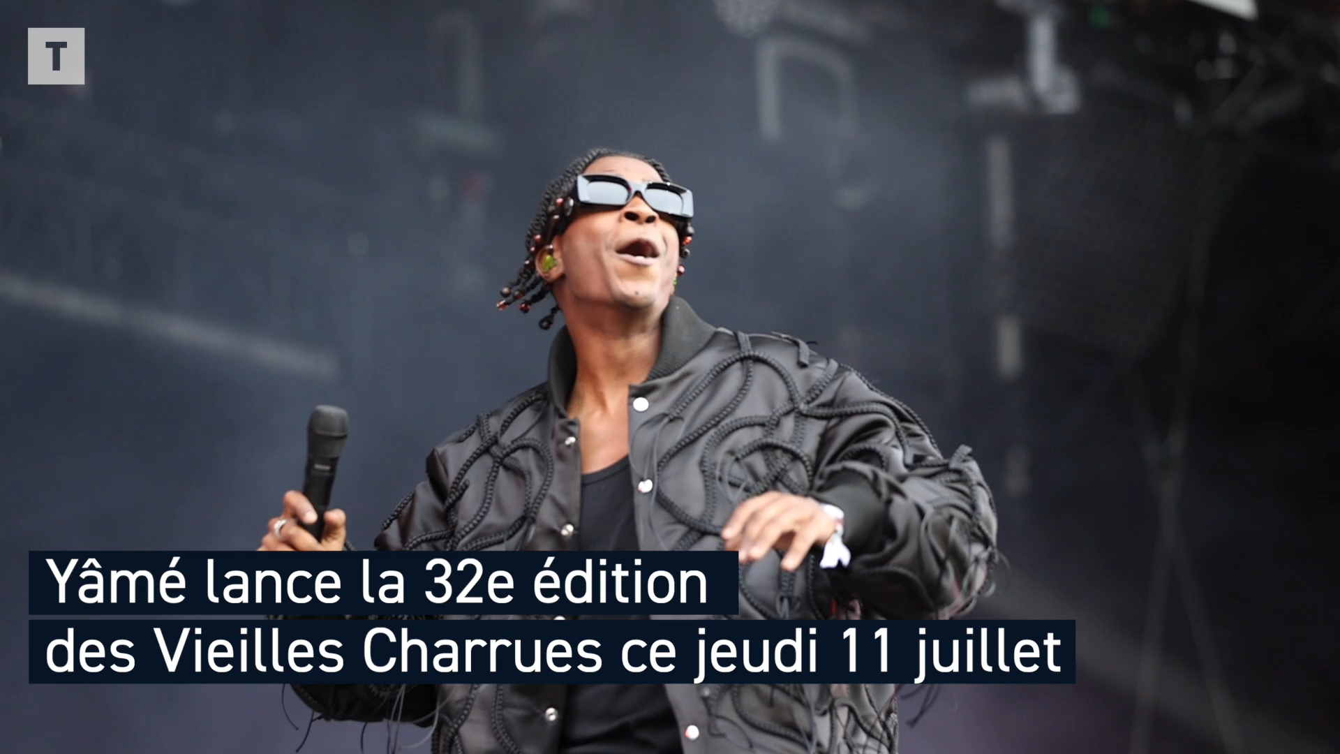 Yâmé a lancé la 32e édition des Vieilles Charrues [Vidéo]