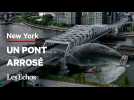 A New York, un pont se dilate sous l'effet de la chaleur