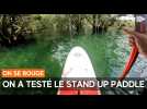 On a testé le stand up paddle