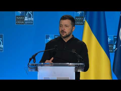 Zelensky 'confident' Ukraine will one day enter NATO