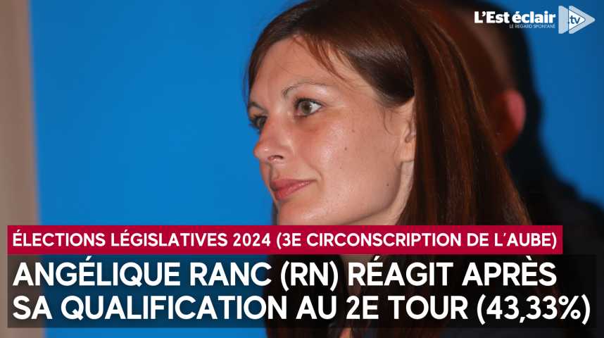 Vidéos Angélique Ranc après le 1er tour des élections législatives