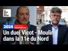 Législatives à Armentières-Lomme : un duel Vicot - Moulin au second tour