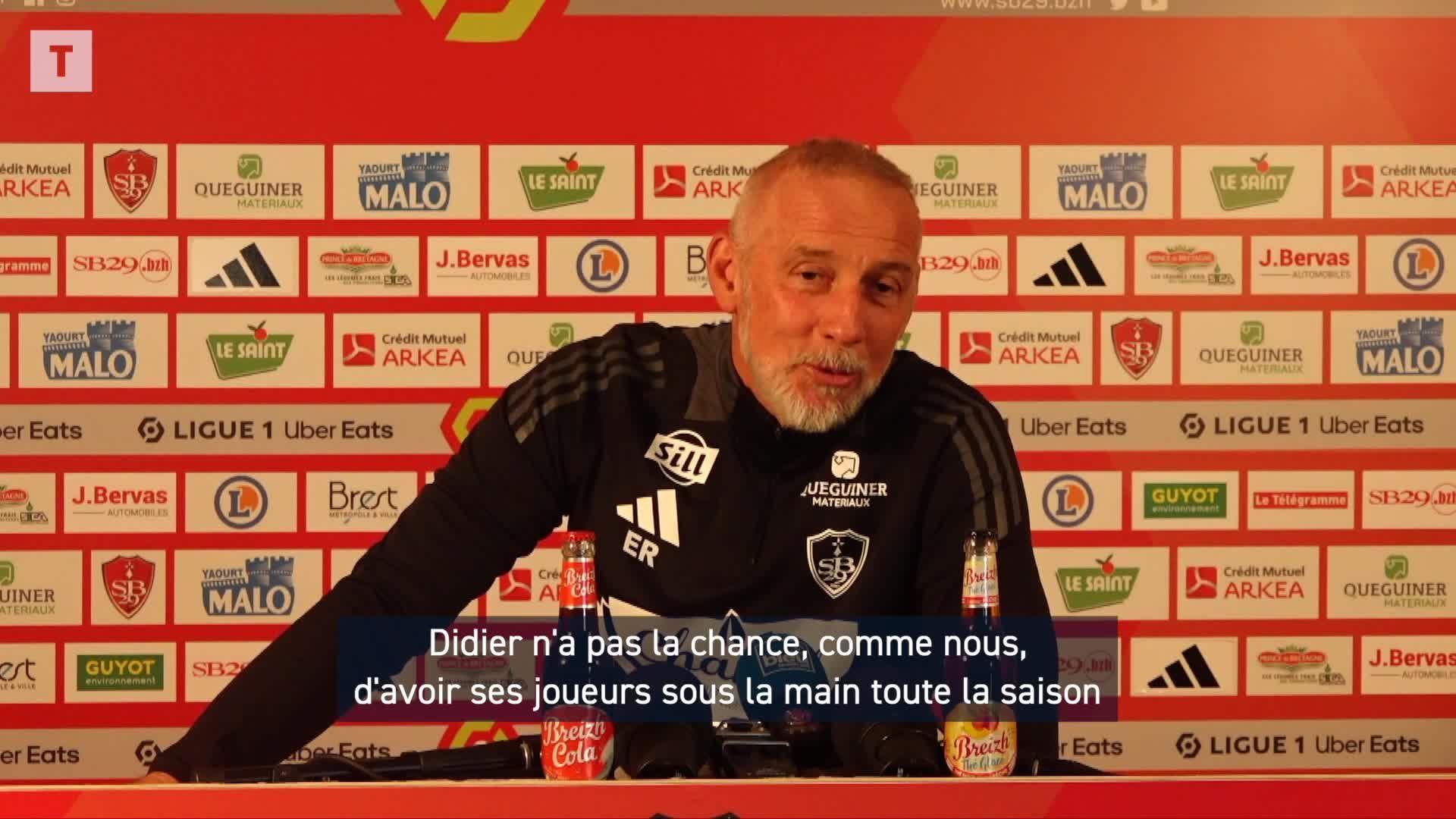 « On attend que l'équipe de France joue comme Brest ? C'est difficile », s'amuse Éric Roy [Vidéo]