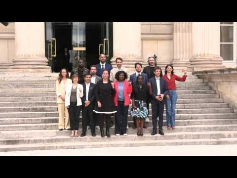 LFI MPs re-elected in the first round arrive in the French Parliament