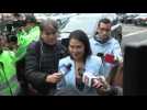 Former Peru presidential candidate Keiko Fujimori arrives at court ahead of trial kick off