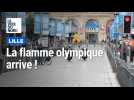 La flamme olympique arrive à Lille